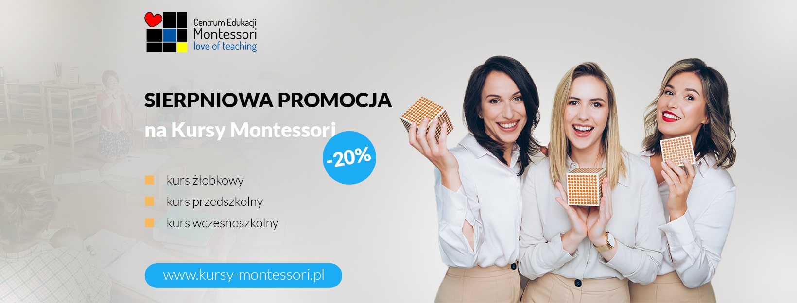 Kurs Montessori w niskiej cenie