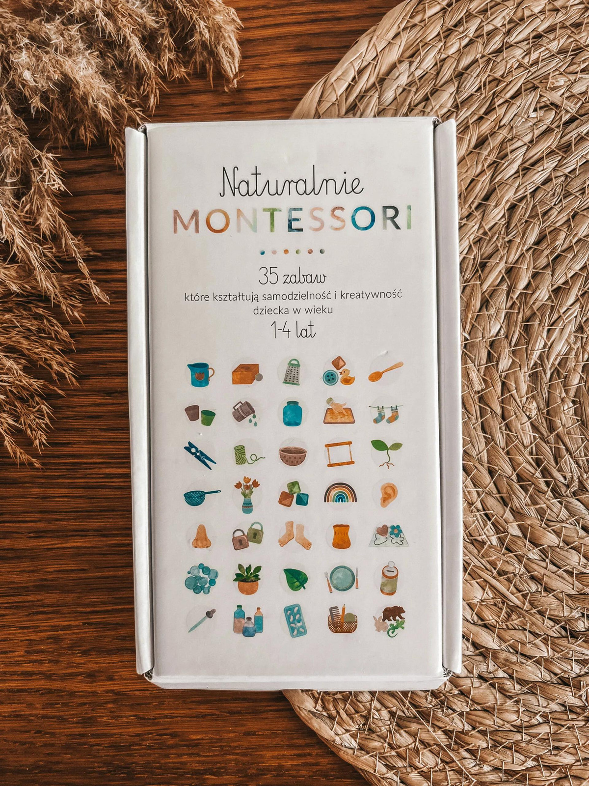 Naturalnie Montessori karty aktywności dla dzieci 1-4 lata