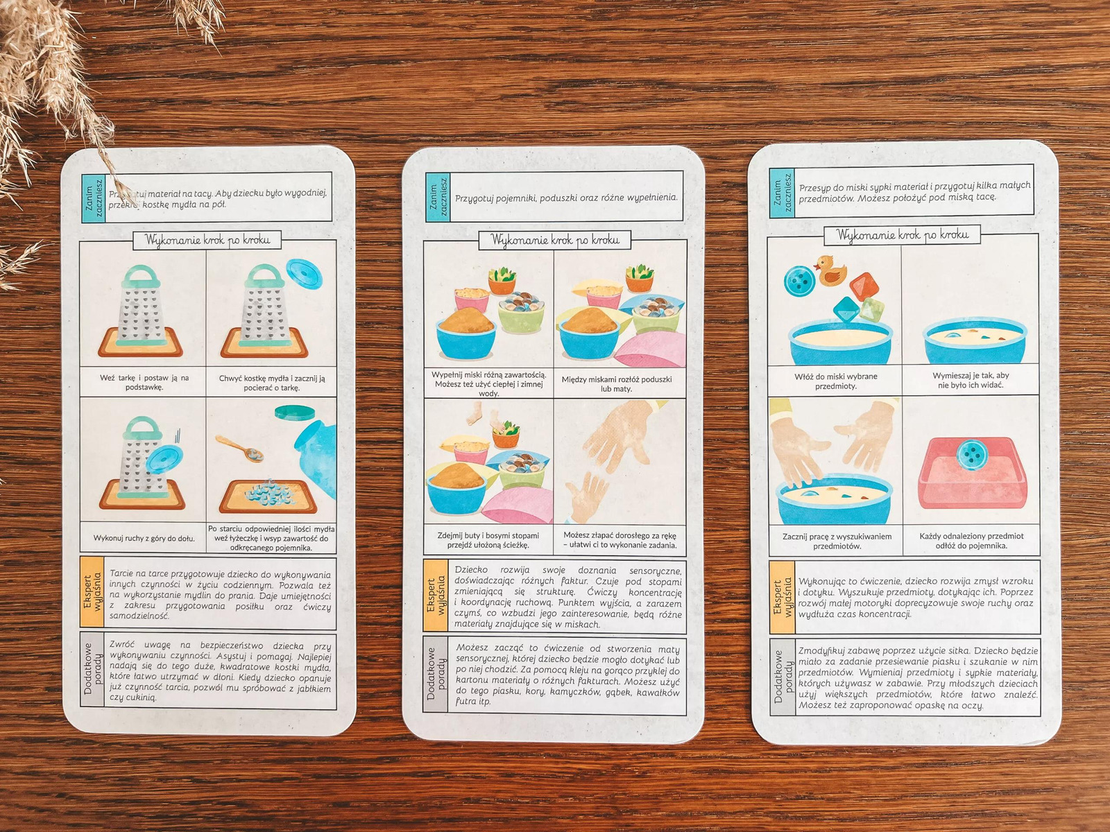 Naturalnie Montessori pomoc Montessori aktywności dla dzieci 1-4 lata