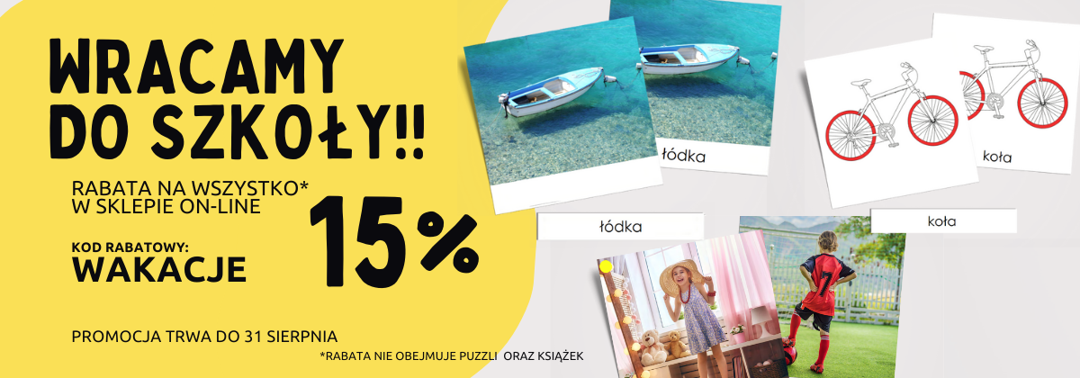 Promocja na pomoce Montessori
