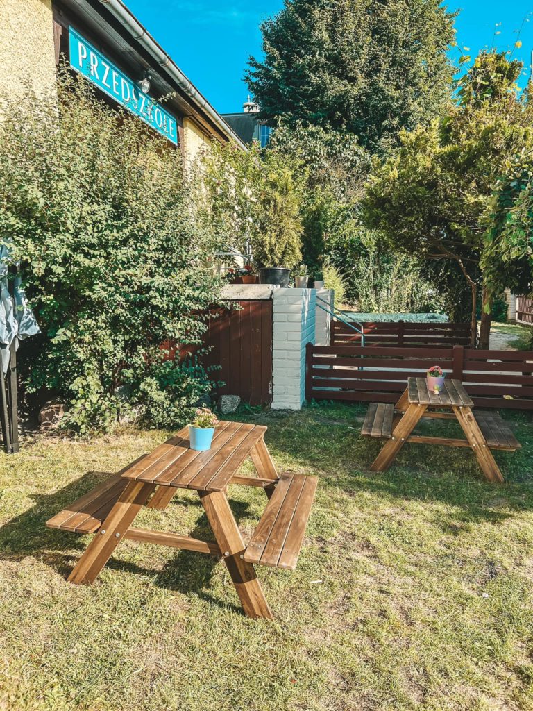 Ogródek w przedszkolu Montessori