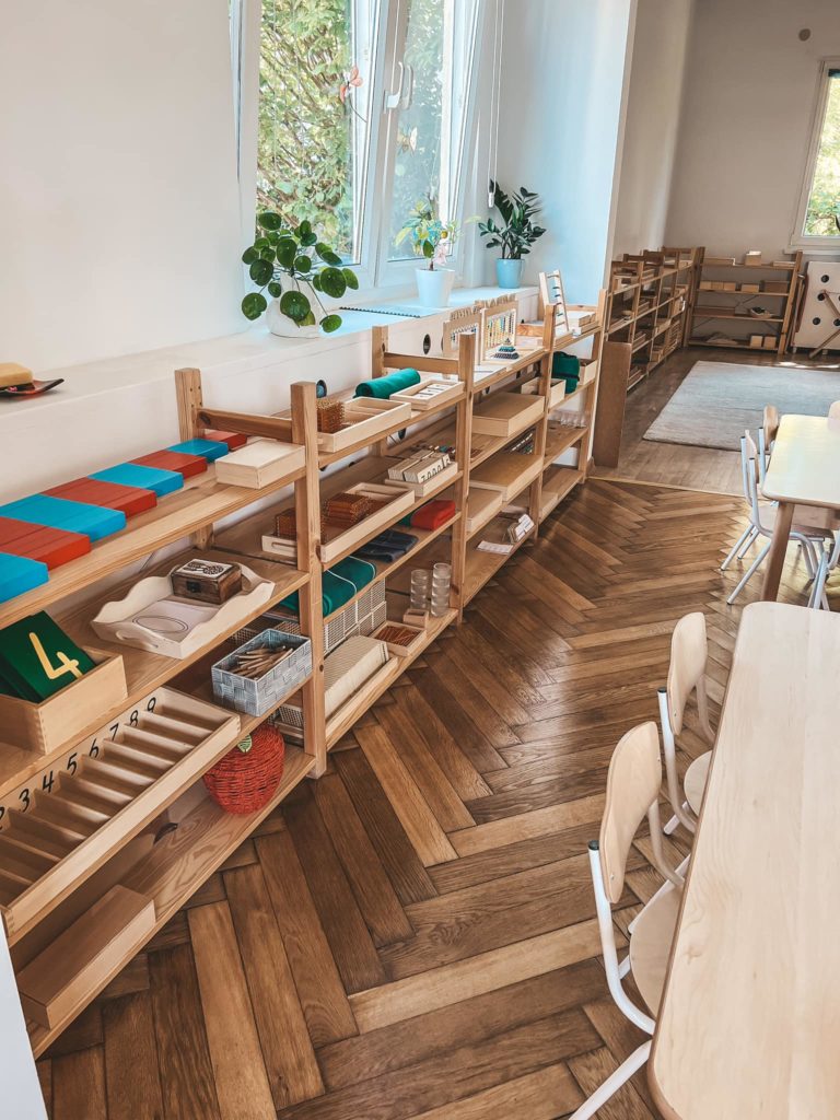 Nowe sale w przedszkolu Montessori