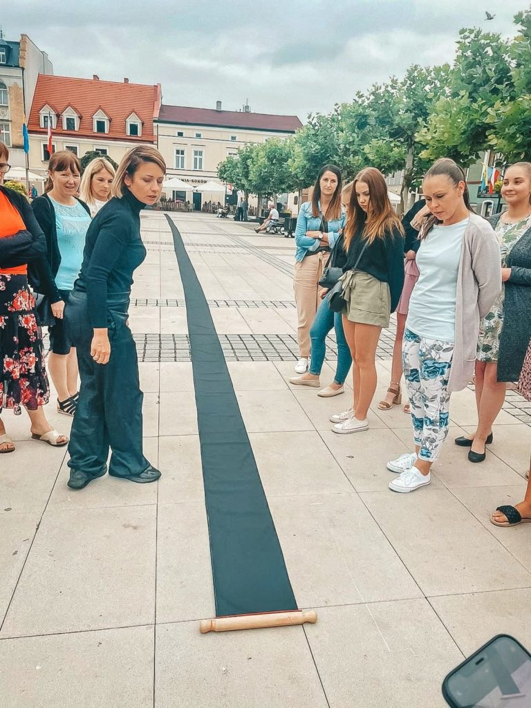 Wielkie lekcje Montessori na rynku w Pszczynie